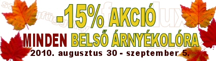 Bels� �rny�kol�k -15% kedvezm�nnyel